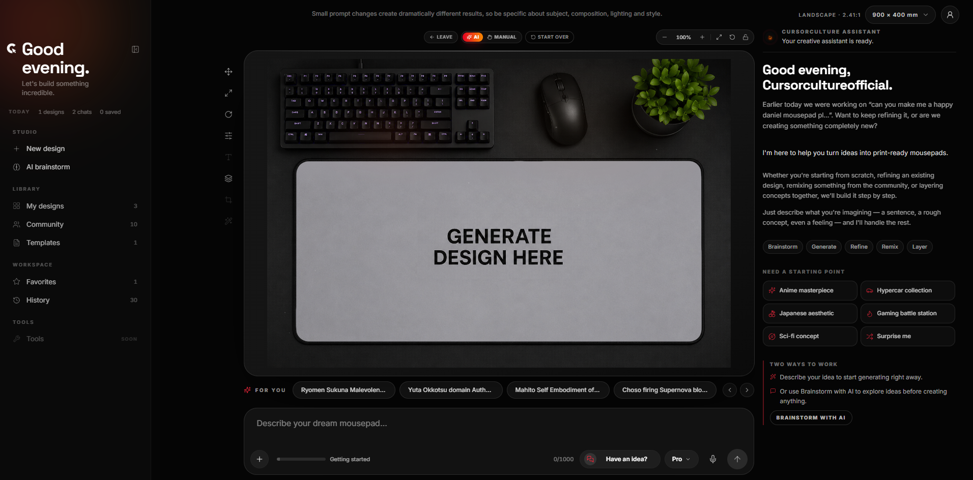 CursorCulture AI Studio